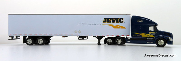 Only One! DG Productions 1:64 Volvo VN w/ 53' Trailer: Jevic Transportation