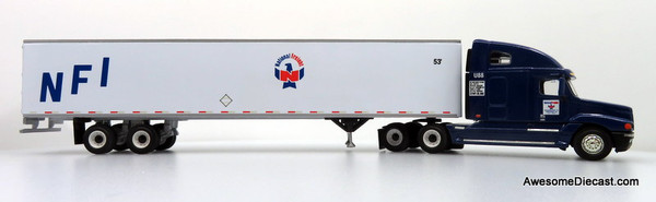 Only One! PEM Hartoy 1:64 Freightliner Century w/ 53' Trailer: National Freight Inc (NFI) 