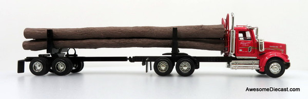Only One! PEM Tonkin Replicas 1:64 Western Star 4900 w/ Logger Trailer: Baumgartner
