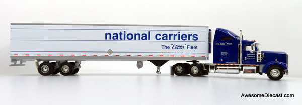 Only One! PEM Hartoy 1:64 Kenworth W900 w/ 53' Refrigerated Trailer: National Carriers