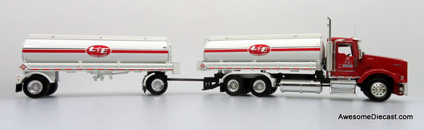 Only One! Tonkin Replicas 1:53 Kenworth T800 Day Cab w/ Tank and Tank Trailer: Lee & Eastes Tank Lines