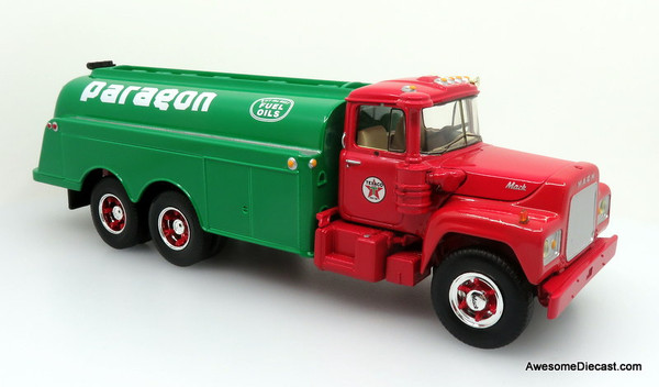 Only One! First Gear 1:34 Mack R-Model Fuel Tanker: Texaco Paragon Oil