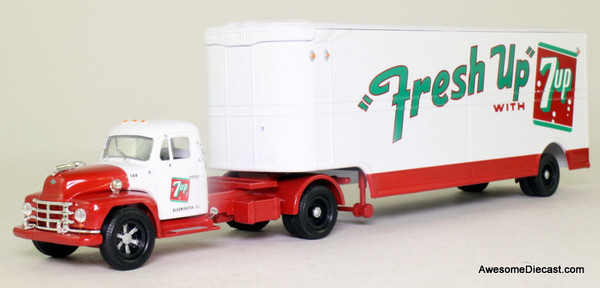 Corgi 1:50 Diamond T620 Tractor w/Skirted Fruehauf Trailer: Fresh Up With 7Up