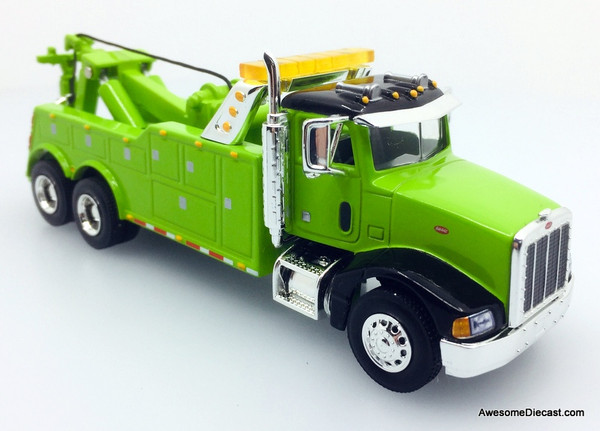 MTB 1:64 Peterbilt 385 Wrecker Truck, Lime Green