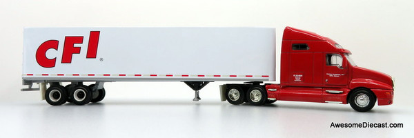 Only One! PEM Hartoy 1:64 Kenworth T2000 Sleeper Cab w/ 53' Trailer: Contract Freighters, Inc (CFI)