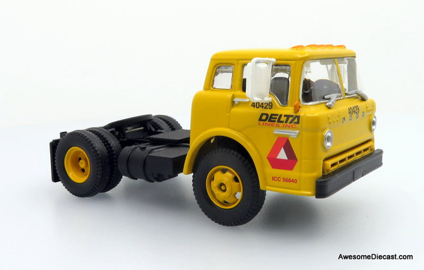 Only One! Athearn 1:50 Ford C Series Tractor: Delta Lines Inc