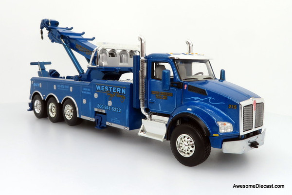 Only One! First Gear 1:50 Kenworth T880 w/ Century Rotator Wrecker: Western Distributing Transportation