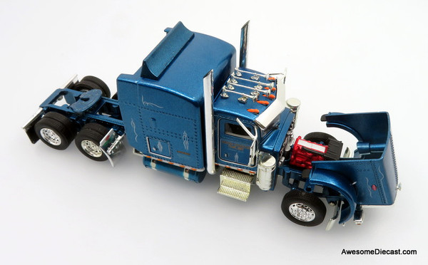 Only One! Tonkin Replicas 1:53 Peterbilt 388 Sleeper Cab w/ 53' Refrigerated Trailer: Western Distributing Transportation