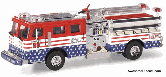 Code 3 1:64 Seagrave Pumper: Patriot Livery