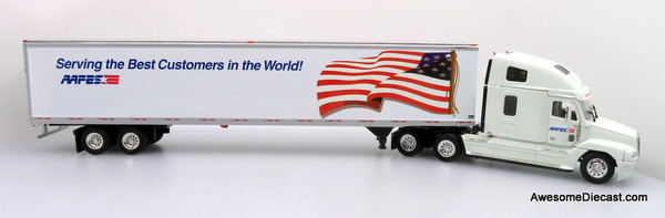 Only One! Tonkin Replicas 1:53 Freightliner Century Sleeper Cab w/ 53' GDC Trailer: Army & Air Force Exchange Service (AAFES)