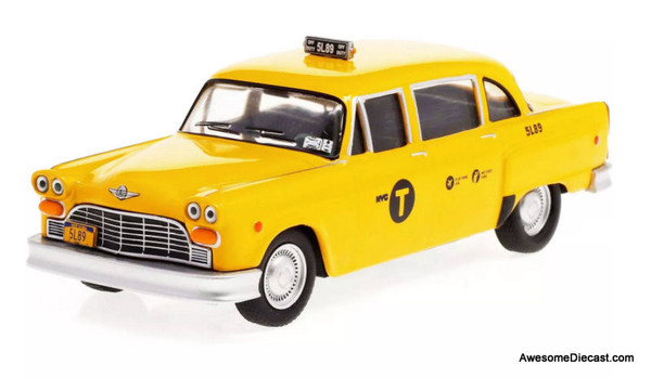 Greenlight 1:43 1974 Checker NY Taxi: John Wick, Chapter 3 - Parabellum (2019) Movie