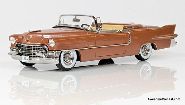 Stamp Models 1:43 1955 Cadillac Eldorado Biarritz Convertible, Copper Metallic