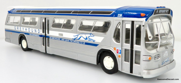Corgi Classics 1:50 GM 5303 Greyhound Lines Fishbowl Bus: New York World Fair