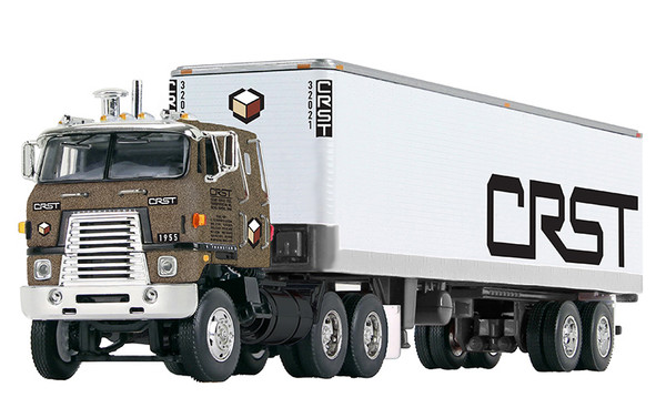 DCP by FG 1:64 International TranStar COE w/ 40' Vintage Trailer: CRST