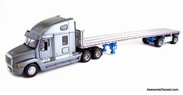 Sword 1:50 Freightliner Century Class ST w/East Flatbed, Gray