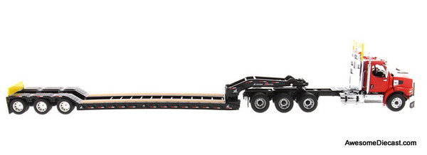 Diecast Masters 1:50 Western Star 49X SB Tridem Tractor, Red w/XL