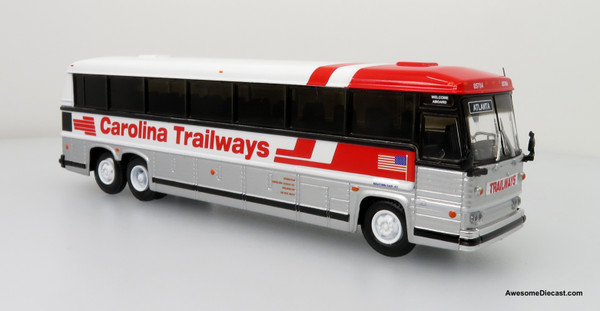 Iconic Replicas 1:87 MCI MC-9 Crusader II Intercity Coach: Carolina Trailways