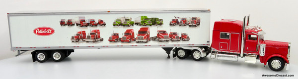 Only One! Tonkin Replicas 1:53 Peterbilt 388 Sleeper Cab w/ 53' GDC Trailer: Peterbilt