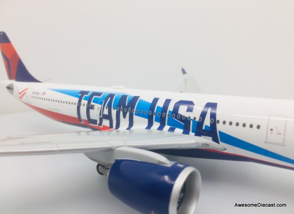 Gemini Jets 1:200 Airbus A330-900: Delta Airlines, Team USA