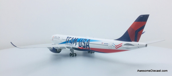Gemini Jets 1:200 Airbus A330-900: Delta Airlines, Team USA