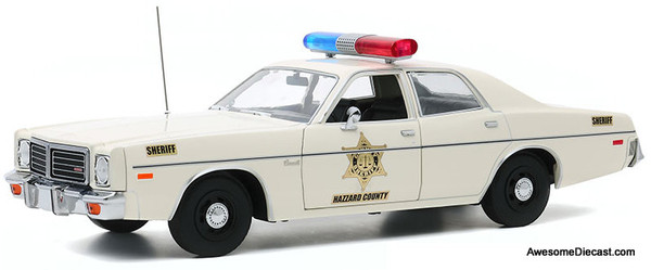 Greenlight 1:18 1975 Dodge Coronet: Hazzard County Sheriff