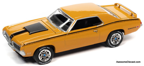 Johnny Lightning 1:64 1970 Mercury Cougar Eliminator, Competition Gold