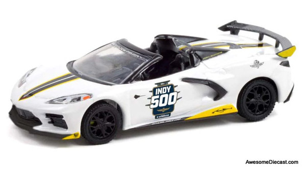 Greenlight 1:64 2021 Chevrolet Corvette C8 Stingray Convertible: 105th Running of the Indianapolis 500 Official Pace Car