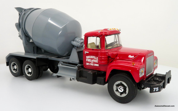 Only One! First Gear 1:34 Mack R-Model Mixer: Rockville Fuel & Feed Co.