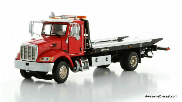 TWH 1:50 Jerr-Dan Steel Shark Rollback 5 Ton Carrier on Peterbilt 335 Chassis, Red