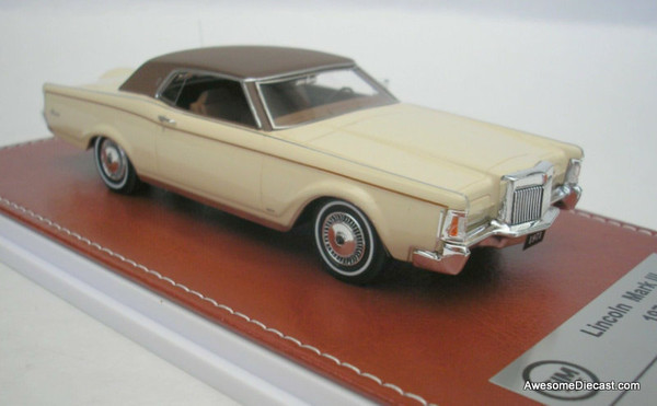 GLM 1:43 1971 Lincoln Mark 111, Medium Tan