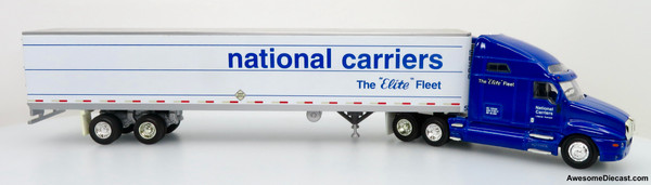 Only One! PEM Hartoy 1:64 Kenworth T2000 Sleeper Cab w/ 53' Refrigerated Trailer: National Carriers
