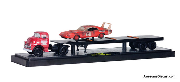 M2 Machines 1:64 1957 Dodge 700 COE & 1969 Dodge Charger Daytona