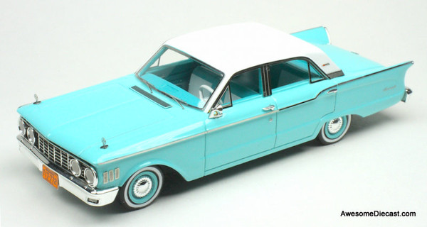 Goldvarg Collection 1:43 1961 Mercury Comet, Green Frost