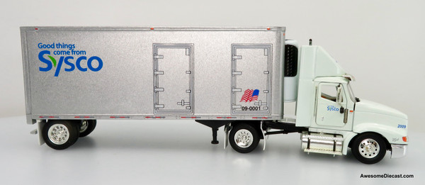 Only One! Tonkin Replicas 1:53 International 9400i Day Cab w/ 28' Refrigerated Trailer: Sysco Corporation