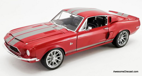 ACME 1:18 1968 Shelby GT500 KR Restomod - New School, Candy Apple Red