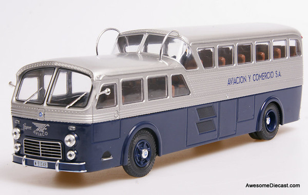 Altaya 1:43 1952 Pegaso Z403 Airport Shtutle Bus: Aviaco Airlines