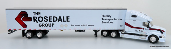 Only One! DG Productions 1:64 Volvo VN Sleeper Cab w/ 53' Trailer: The Rosedale Group
