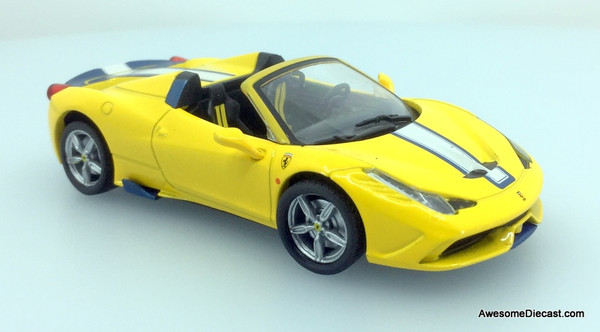Altaya 1:43 2013 Ferrari 458 Speciale A Spyder, Yellow