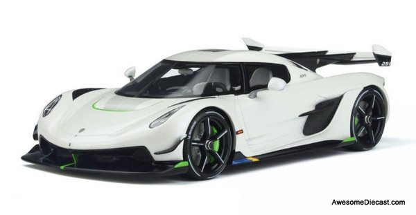 GT Spirit 1:18 Koenigsegg Jesko, White
