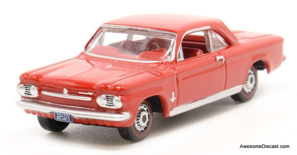 Oxford Diecast 1:87 1963 Chevrolet Corvair, Riverside Red