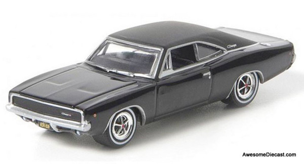 Greenlight 1:64 1968 Dodge Charger R/T, Black