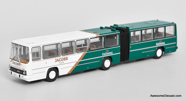 Brekina 1:87 1985 Ikarus 280 Articulated Bus: Jacobs Coronation