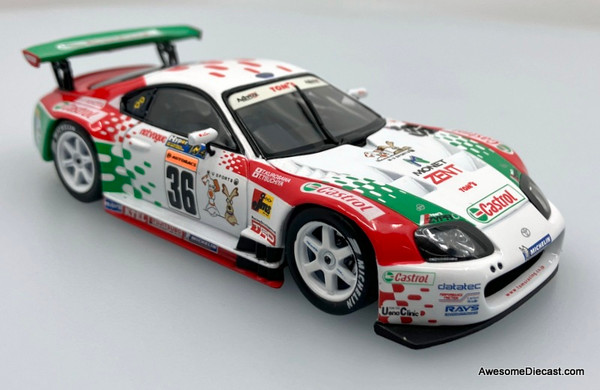 Ebbro 1:43 2001 Toyota Supra #36:  Castrol Toms Late Version 