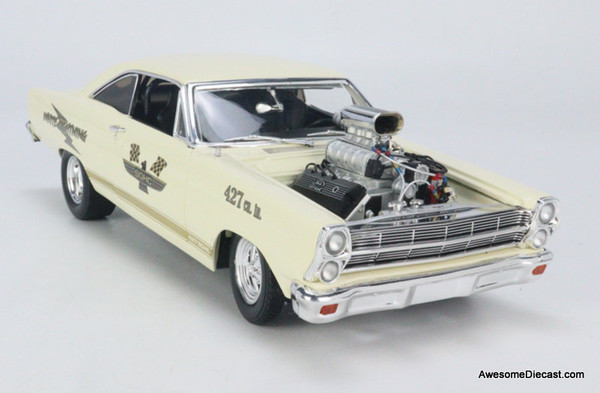 ACME 1:18 1967 Ford Fairlane Blown 427 SOHC: White Lightning