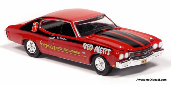 Racing Champions 1:64 1970 Chevrolet Chevelle SS 454: Red Alert, Bob Hamilton