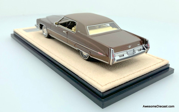 Stamp Models 1:43 1973 Cadillac Coupe Deville, Burnt Sienna