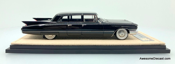 Stamp Models 1:43 1960 Cadillac Fleetwood 75 Limousine, Black