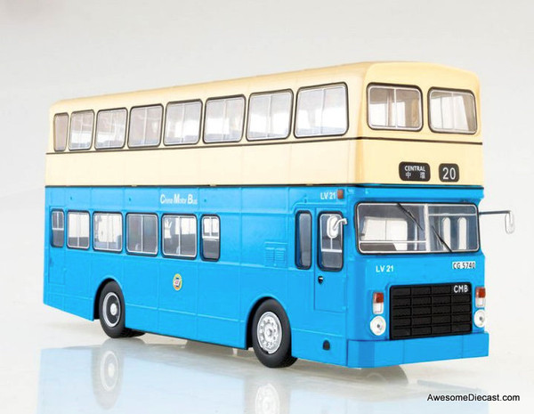 Altaya 1:43 1978 Leyland Victory MKII Double Decker Bus Hong Kong