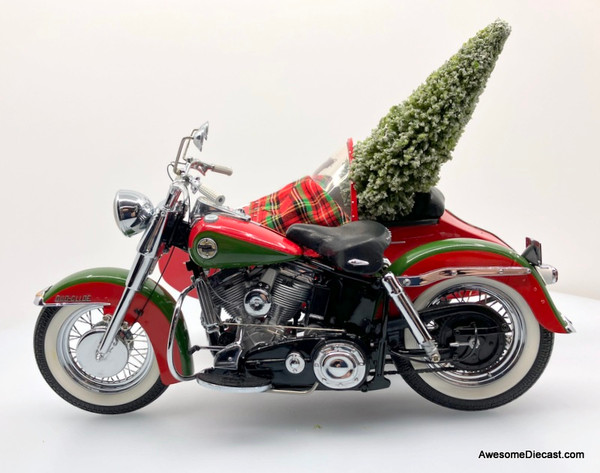 Franklin Mint 1:10 Harley Davidson Duo-Glide Motorcycle & Sidecar