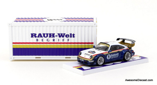 Tarmac Works 1:64 Porsche 964:  RWB Rauh-Welt Begriff WAIKATO w/Container
